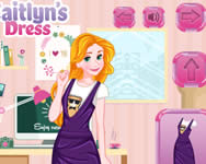Barbie dress up school jtkok ingyen