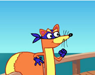 Dora find floatie rajzfilm HTML5 jtk