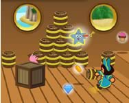 Doras pirate boat treasure hunt rajzfilm HTML5 jtk