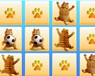 Garfield memory game rajzfilm ingyen jtk